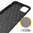 Flexi Slim Carbon Fibre Case for Apple iPhone 11 Pro - Brushed Black